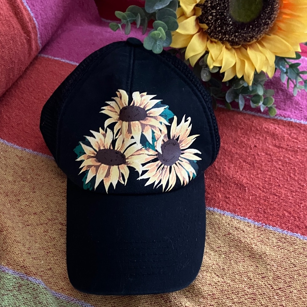 O'Neill Sunflower🌻Black Mesh Cap